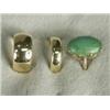 Image 1 : Three various rings including two wedding bands Est. 50/80...