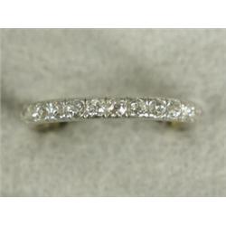 A diamond eternity ring, size N Est. 250/350...