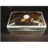 Image 1 : A silver table top cigarette box with a tortoiseshell lid, 1910 Est. 150/200...