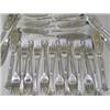 Image 1 : Twelve Edwardian silver fish knives and forks in Onslow pattern, Sheffield 1904, maker G.H., 35oz...