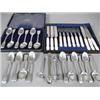 Image 1 : Six silver teaspoons by George Angell, London 1865, six George III silver teaspoons, a pair of Ge...
