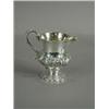 Image 1 : A William IV silver milk jug repousse decorated with flowering foliage, 1835, 12cm high Est. 200/...