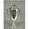 Image 1 : A silver two handled lidded trophy engraved 'Guys Hospital Medical School, The Nuffield Cup 1938...