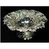 Image 1 : A Victorian silver fruit dish, embossed and chased with Bacchanalian masks and scrolling vines, w...