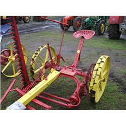 MILWALKEE HARVESTTER CO. NO. 5 4 1/2' HORSE MOWER WITH PULL HITCH