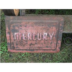 METAL SIGN - Mercury