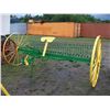 Image 1 : HORSE DUMP RAKE PAINTED JOHN DEERE COLORS