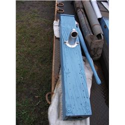 3 - WOODEN WELL HAND PUMPS