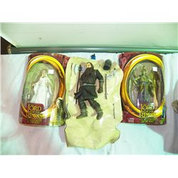 3-Lord of the Rings Figures