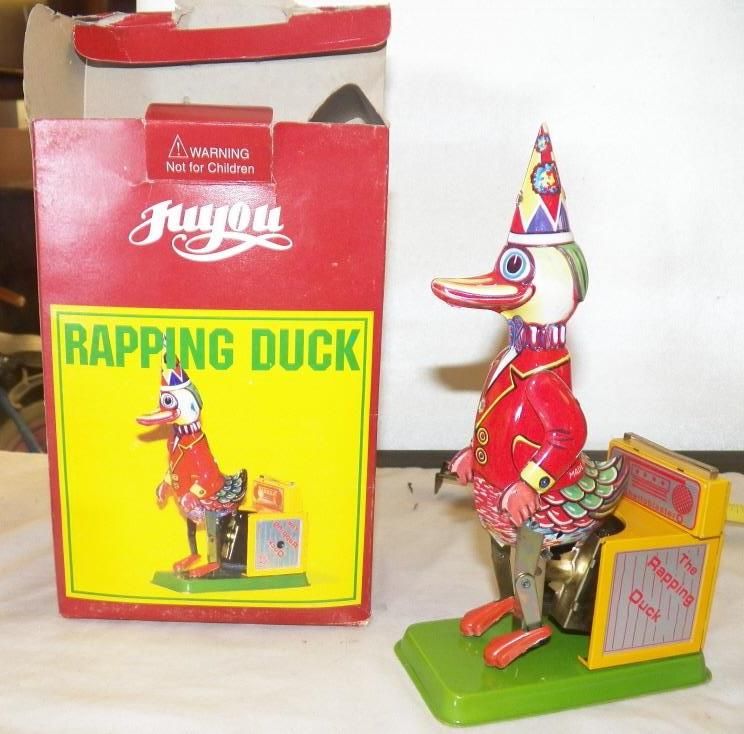 rapping duck toy