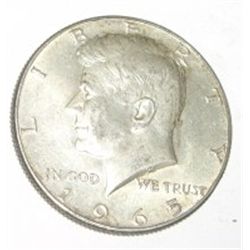 1965 SILVER KENNEDY HALF DOLLAR *NICE EARLY HALF DOLLAR*!! SILVER HALF DOLLAR CAME OUT OF SAFE!!