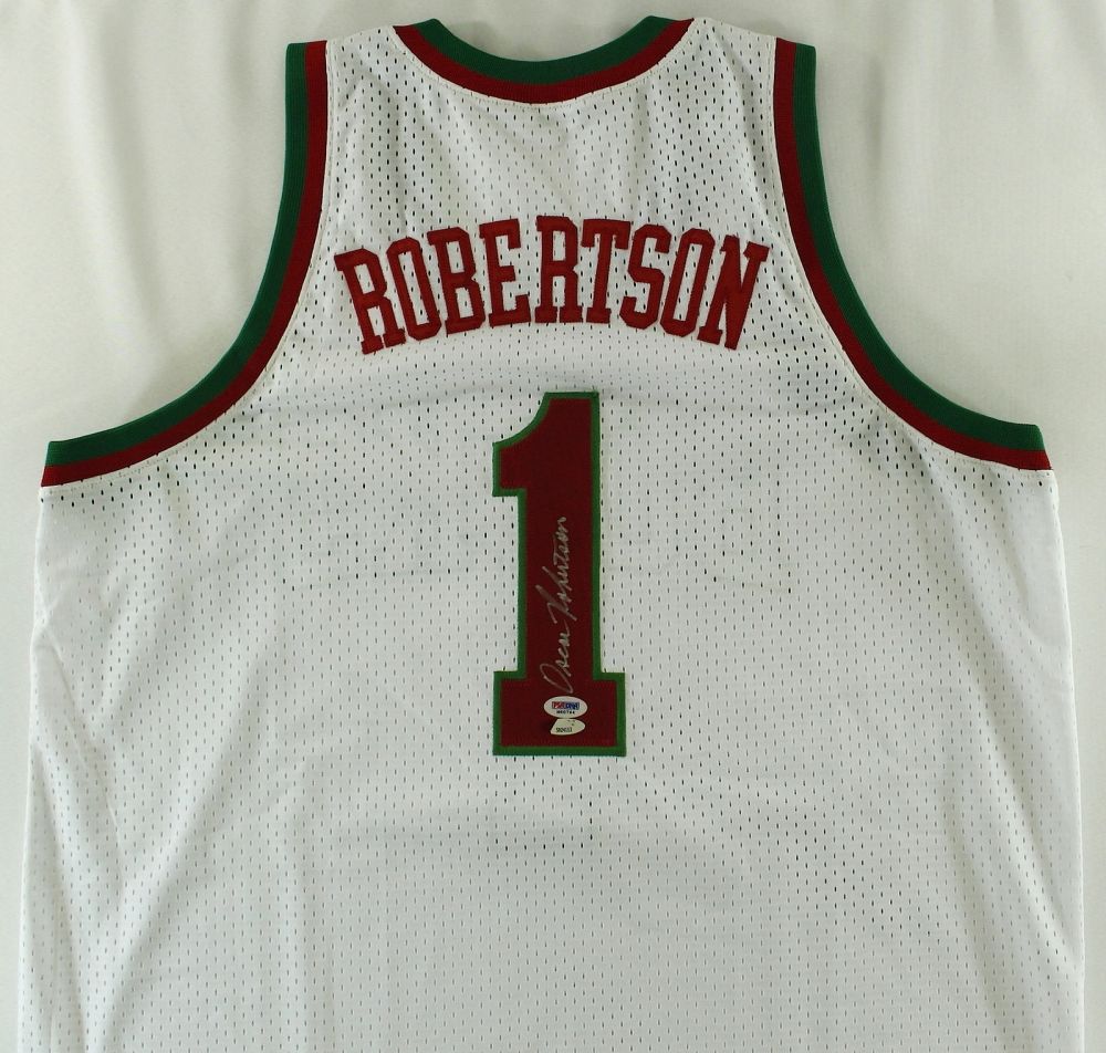 oscar robertson signed jersey