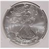 Image 2 : 2003 AMERICAN SILVER EAGLE, NGC MS-69 NICE!