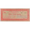 Image 2 : (10) 1933 DEPRESSION SRIPT NOTES (CLAY COUNTY, KANSAS) FIVE CENTS (ORANGE)