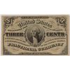 Image 1 : 1863 THREE CENT US FRACTIONAL CURRENCY