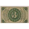 Image 2 : 1863 THREE CENT US FRACTIONAL CURRENCY
