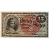 Image 1 : 1863 FIFTEEN CENT US FRACTIONAL NOTE