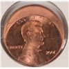Image 4 : 1935-D WHEAT CENT ANACS MS63 BRN & 2001 OFF-CENTERED LINCOLN CENT UNC