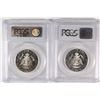 Image 2 : 2-SILVER KENNEDY HALF DOLLARS, 2000-S & 2001-S, BOTH PCGS PR69DCAM