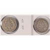 Image 2 : 2- SEATED LIBERTY DIMES, 1877 VG & 1876 FINE