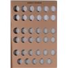 Image 3 : LIBERTY NICKEL FOLDER, 30 DIFFERENT & 2 DUPLICATE DATES,  (32 TOTAL), VG to VF