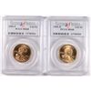 Image 1 : 2-SACAGAWEA'S 2006 P & D, BOTH PCGS SATIN FINISH MS68