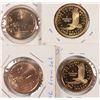 Image 2 : 4-SACAGAWEA'S , 2-2008 S PROOFS & 2-2011 P&D UNC