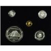 Image 1 : CLASSIC VERACRUZ CULTURE GOLD / SILVER PROOF SET! RARE!