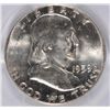 Image 2 : 1959 FRANKLIN HALF DOLLAR, PCGS MS-64