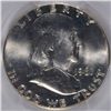 Image 2 : 1961 FRANKLIN HALF DOLLAR, PCGS MS-64