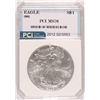 Image 1 : 2005 AMERICAN SILVER EAGLE, PCI MS-70!  RARE