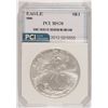 Image 1 : 2006 AMERICAN SILVER EAGLE, PCI MS-70!