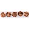 Image 2 : ( 2 ) ORIGINAL ROLLS OF 1958-D LINCOLN CENTS, VERY NICE