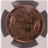 Image 3 : 1857 FLYING EAGLE CENT, NGC MS-64  GREAT LUSTER!