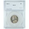 Image 1 : 1932-S WASHINGTON QUARTER, SEGS MS-64!! RARE KEY!