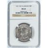 Image 1 : 1921 ALABAMA 2X2 COMMEMORATIVE HALF DOLLAR, NGC MS-64