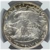 Image 3 : 1921 ALABAMA 2X2 COMMEMORATIVE HALF DOLLAR, NGC MS-64