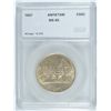 Image 1 : 1937 ANTIETAM COMMEMORATIVE HALF DOLLAR, SEGS MS-65 GEM!