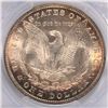 Image 3 : 1881 MORGAN SILVER DOLLAR, PCGS MS-64+  GREAT COLOR!