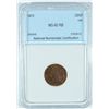 Image 1 : 1872 INDIAN HEAD CENT NNC MS60 RB