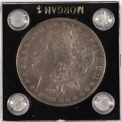 1889-CC MORGAN SILVER DOLLAR XF, KEY DATE!