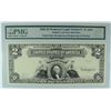 Image 1 : 1899 $2 PROPOSED U.S.NOTE INTAGLIO CURRENCY SPECIMEN in PMG HOLDER