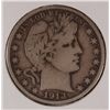 Image 1 : 1913-S BARBER HALF DOLLAR VF-25