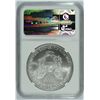 Image 4 : 2004 AMERICAN SILVER EAGLE, NGC MS-69 NICE!