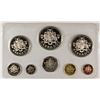 Image 2 : 1973 "FIRST NATIONAL COINAGE OF BARBADOS"  SILVER PROOF SET  IN HOLDER