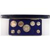 Image 3 : 1966 BAHAMAS COIN SET, MISSING ONE COIN, ( 4 )  COINS ARE SILVER IN ORIG.  CASE