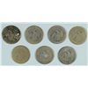 Image 2 : LOT OF ( 7 )  LOWER GRADE SEATED QUARTERS