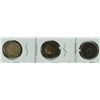 DEALER LOT OF ( 3 ) 1860 INDIAN HEAD CENTS