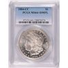 Image 1 : 1884-CC MORGAN SILVER DOLLAR, PCGS MS-64+ DMPL