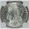 Image 2 : 1891 MORGAN SILVER DOLLAR NGC MS-64